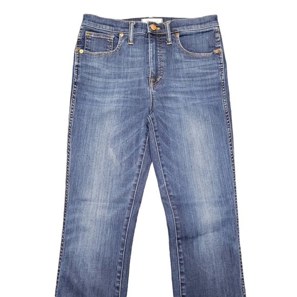 Madewell 10" High-Rise Skinny Jeans.  Size 28. Excellent Condition Pre-owned - Picture 4 of 9